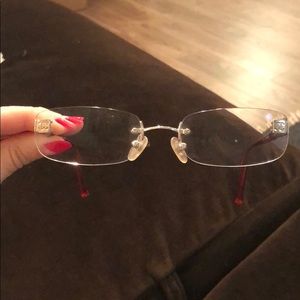 Chanel rimless ref eyeglasses
